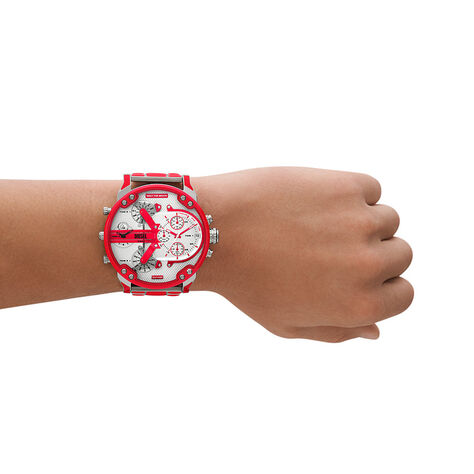 Montre Diesel Mr Daddy 2.0 Argenté - Montres Homme | Histoire d’Or