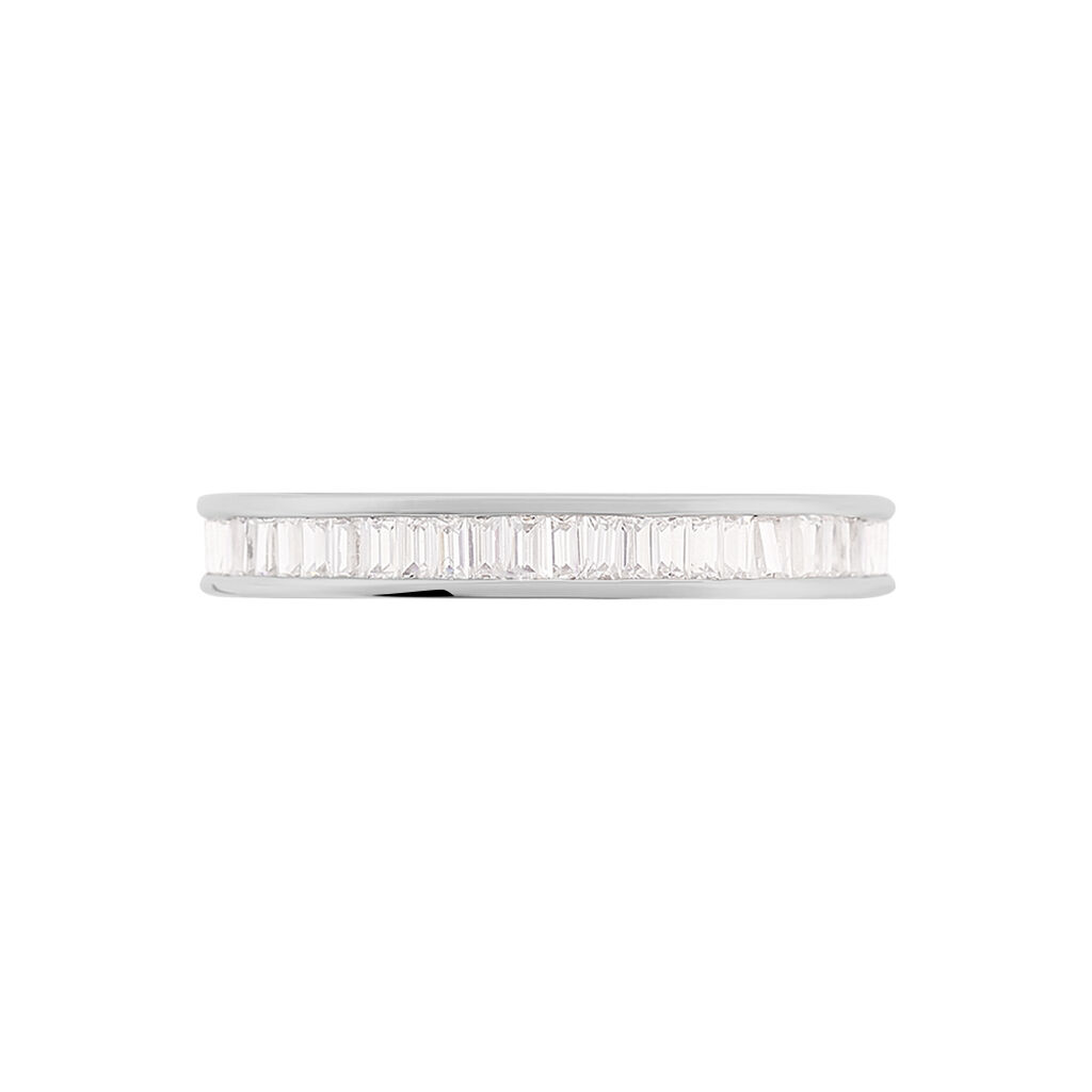 Alliance Mofida Or Blanc Oxyde De Zirconium - Alliances Femme | Histoire d’Or