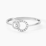 Bague Mahaut Or Blanc Diamant - Bagues avec pierre Femme | Histoire d&rsquo;Or