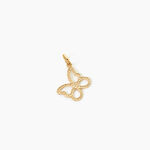 Pendentif Jaima Papillon Diamante Or Jaune - Pendentifs Famille | Histoire d&rsquo;Or