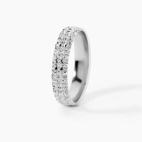 Alliance Roxie Demi Jonc Classique Or Blanc - Alliances 18 carats Unisex | Histoire d&rsquo;Or