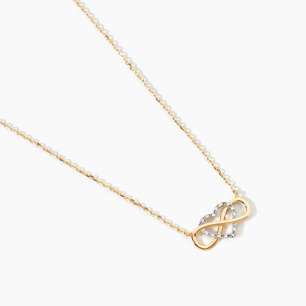 Collier Elma Or Jaune Diamant - Colliers Femme | Histoire d&rsquo;Or