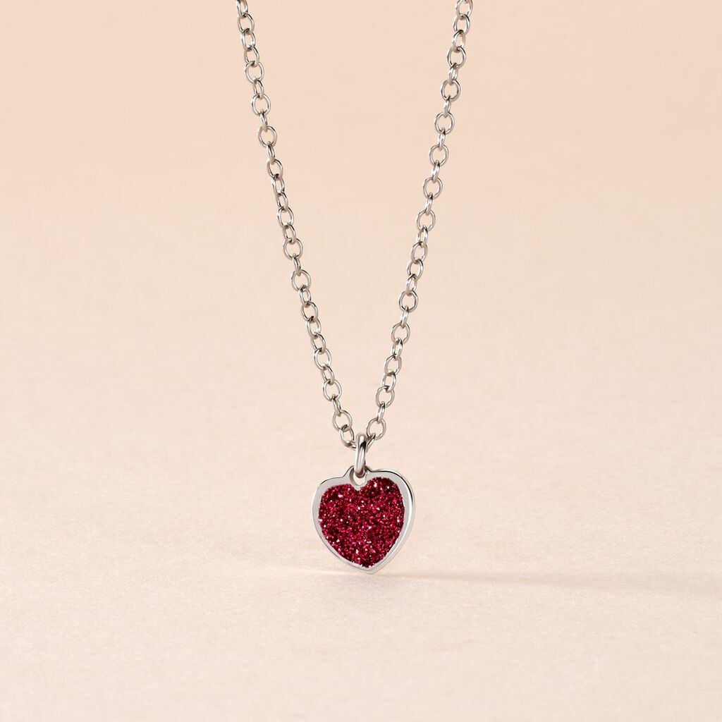 Collier Lara Argent Blanc - Colliers fantaisie Femme | Histoire d&rsquo;Or