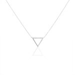 Collier Argent Blanc Fulop - Colliers fantaisie Femme | Histoire d&rsquo;Or