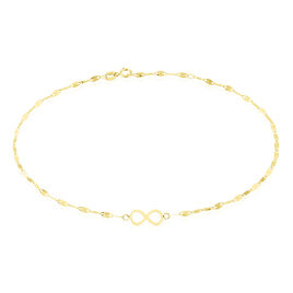 Chaîne De Cheville Carlisa Or Jaune - Chaînes de cheville Femme | Histoire d’Or