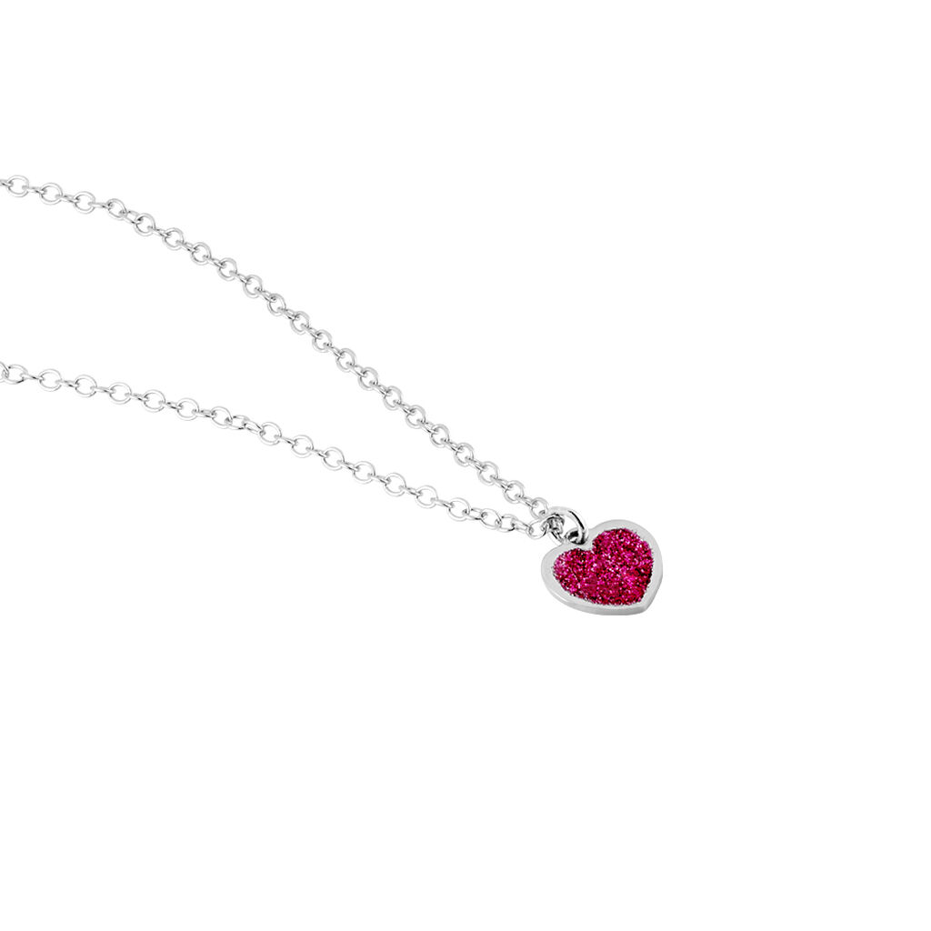 Collier Lara Argent Blanc - Colliers fantaisie Femme | Histoire d&rsquo;Or