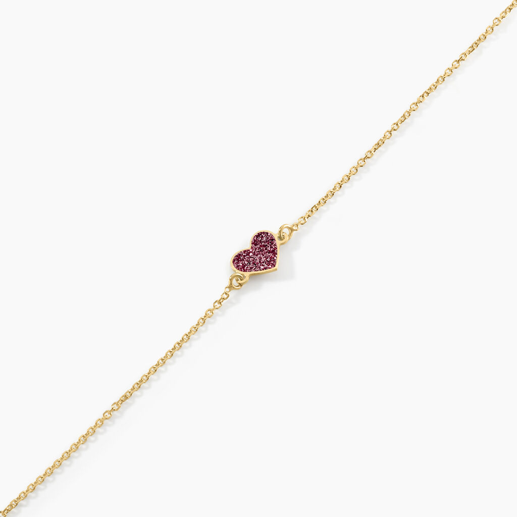 Bracelet Cerine Coeur Or Jaune - Bracelets Enfant | Histoire d&rsquo;Or