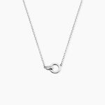 Collier Cristel Argent Blanc Oxyde De Zirconium - Colliers fantaisie Femme | Histoire d&rsquo;Or