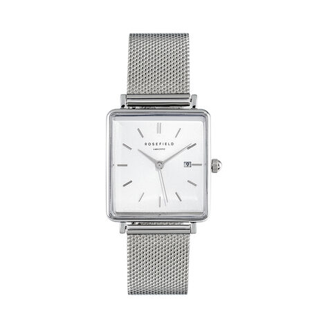 Montre Rosefield The Boxy Blanc - Montres Femme | Histoire d’Or