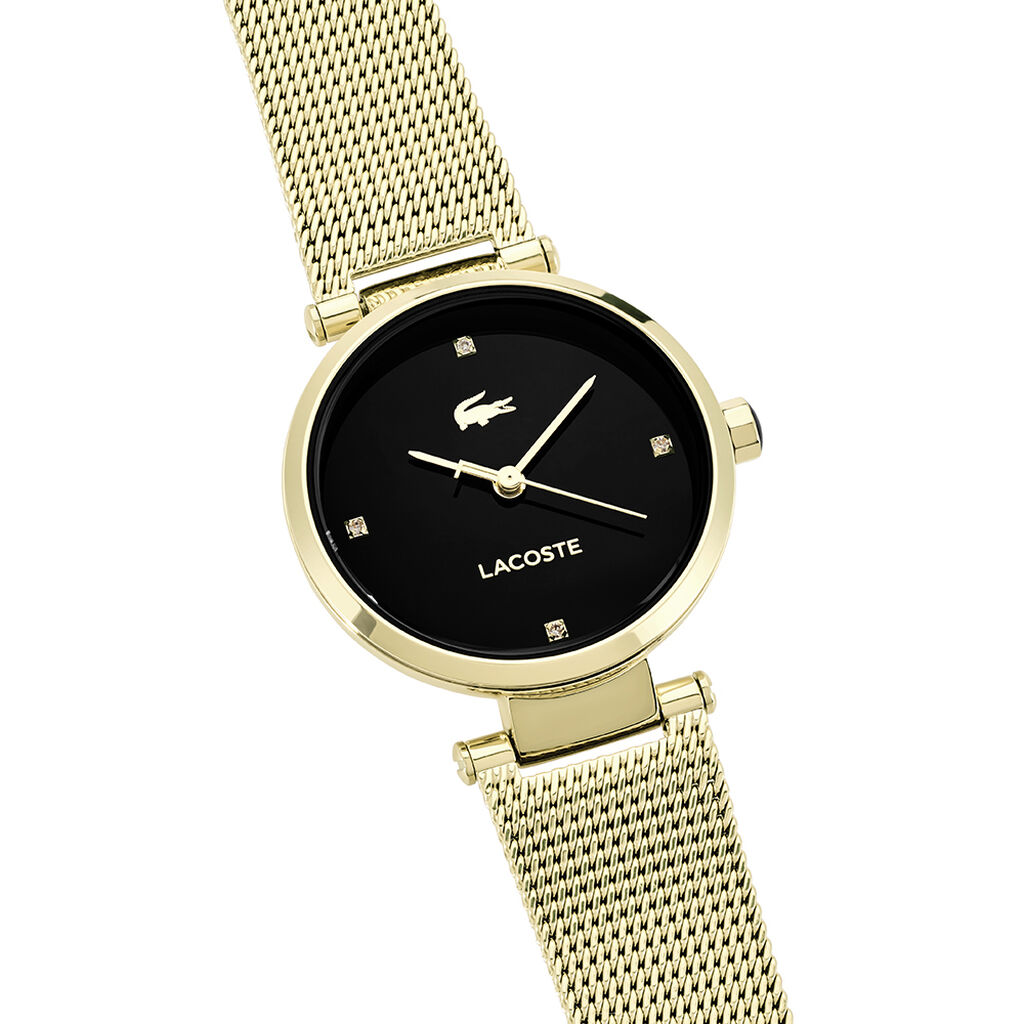 Montre Lacoste Orba Noir - Montres Femme | Histoire d&rsquo;Or