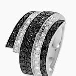 Bague Heldea Or Blanc Diamant - Bagues avec pierre Femme | Histoire d&rsquo;Or