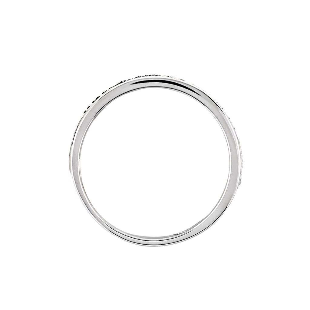 Bague Virginie Or Blanc Diamant - Bagues avec pierre Femme | Histoire d’Or