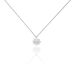 Collier Lorraine Argent Blanc Oxyde De Zirconium - Colliers fantaisie Femme | Histoire d’Or
