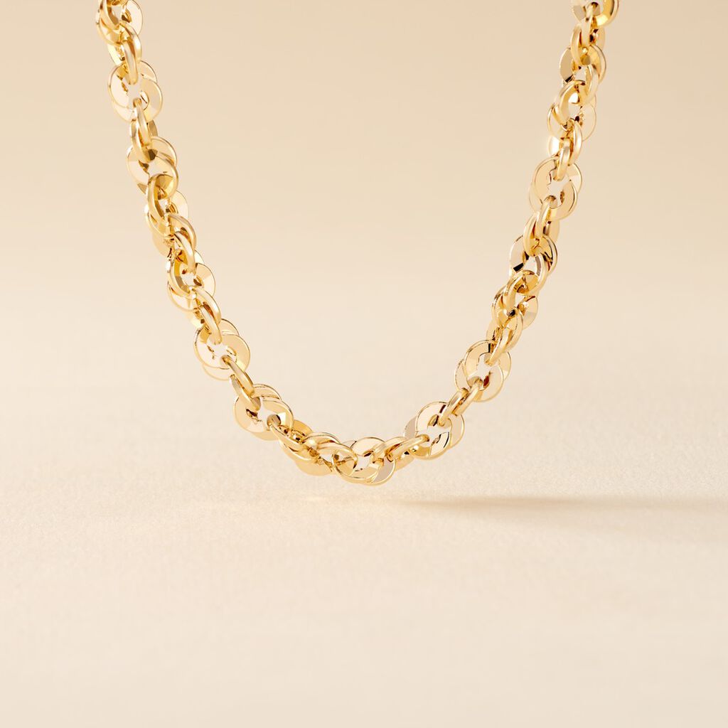 Collier Shiny Or Jaune - Chaines Femme | Histoire d’Or