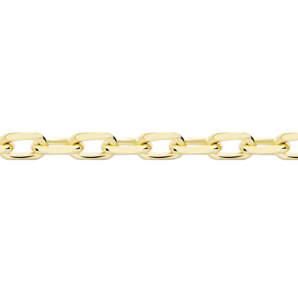 Chaîne Igoa Maille Forçat Diamantee Or Jaune - Chaines Femme | Histoire d’Or