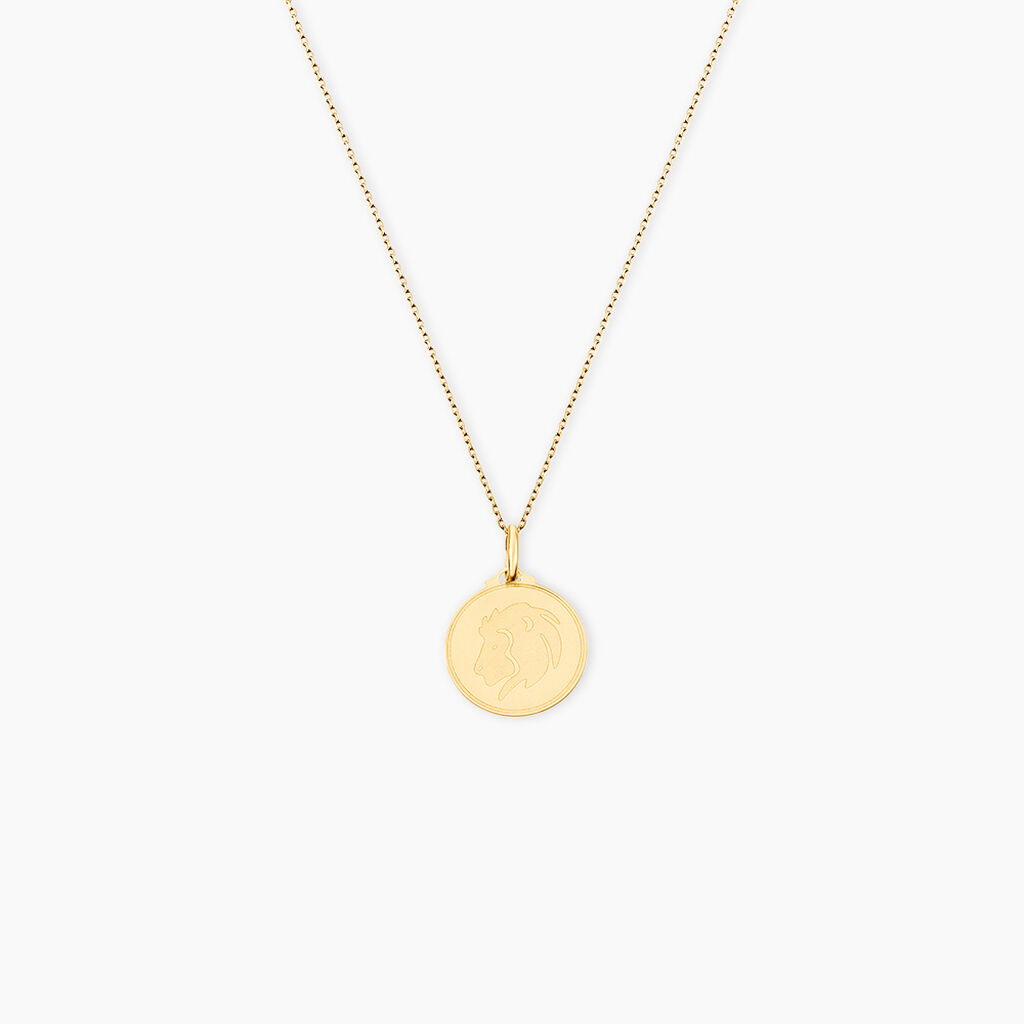 Pendentif Lamie Zodiaque Or Jaune - Pendentifs Zodiaque Unisex | Histoire d’Or