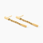 Boucles D'Oreilles Pendantes Gwandoya Or Jaune - Boucles d'oreilles pendantes Femme | Histoire d&rsquo;Or