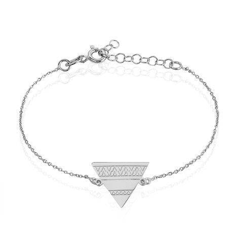 Bracelet Mahala Argent Blanc - Bracelets Femme | Histoire d’Or