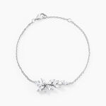 Bracelet Glow Up Argent Blanc Oxyde De Zirconium - Bracelets Femme | Histoire d&rsquo;Or