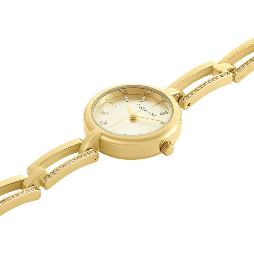 Montre Codhor Andrea Dor&eacute; - F&ecirc;te des m&egrave;res Femme | Histoire d&rsquo;Or