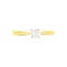 Bague Solitaire Victoria Or Jaune Diamant - Bagues solitaires Femme | Histoire d’Or