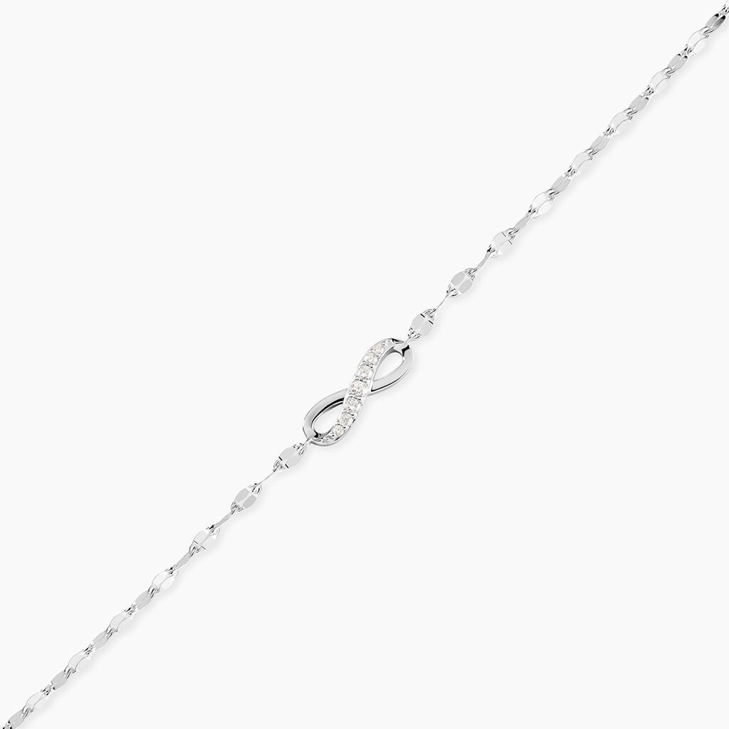 Bracelet Argent Wendel Oxydes De Zirconium - Bracelets Femme | Histoire d&rsquo;Or