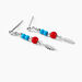 Boucles D'oreilles Pendantes Behati Argent Blanc Corail Turquoise - Boucles d'oreilles fantaisie Femme | Histoire d’Or