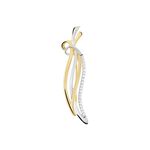 Broche Annaline Plaqu&eacute; Or Jaune Oxyde De Zirconium - Broches Femme | Histoire d&rsquo;Or