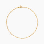 Cha&icirc;ne De Cheville Maille Solon Or Jaune - Cha&icirc;nes de cheville Femme | Histoire d&rsquo;Or