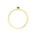 Bague Emeald Is The New Black Or Jaune Emeraude Diamant - Bagues solitaires Femme | Histoire d’Or