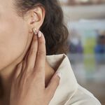 Demi Cr&eacute;oles Griselidis Or Jaune  Oxyde - Boucles d'oreilles cr&eacute;oles Femme | Histoire d&rsquo;Or