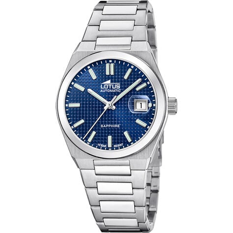 Montre Lotus Automatico Bleu - Montres Homme | Histoire d&rsquo;Or