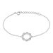Bracelet Calandra Argent Blanc Oxyde De Zirconium - Bracelets fantaisie Femme | Histoire d’Or