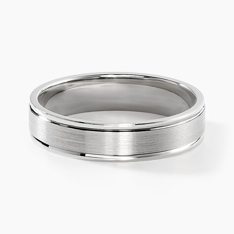 Alliance Patricio Palladium Blanc Ruban - Alliances Unisex | Histoire d&rsquo;Or