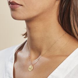 Pendentif Anny Colombe Or Jaune - Pendentifs Baptême Famille | Histoire d’Or