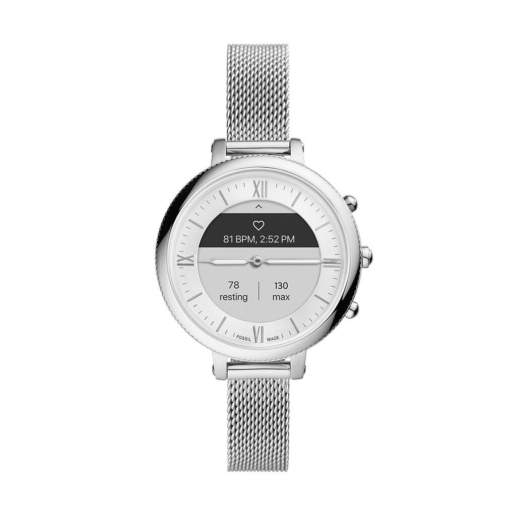 Montre Fossil Hybride Monroe Hybrid Hr Argenté - Montres Femme | Histoire d’Or