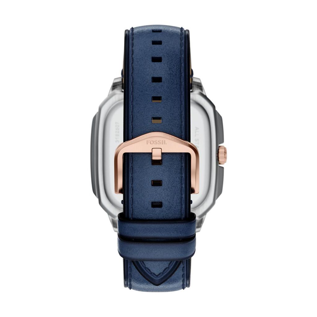 Montre Fossil Crosby Bleu - Montres Homme | Histoire d’Or
