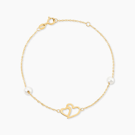 Bracelet Cenzo Or Jaune Perles De Culture - F&ecirc;te des m&egrave;res Femme | Histoire d&rsquo;Or