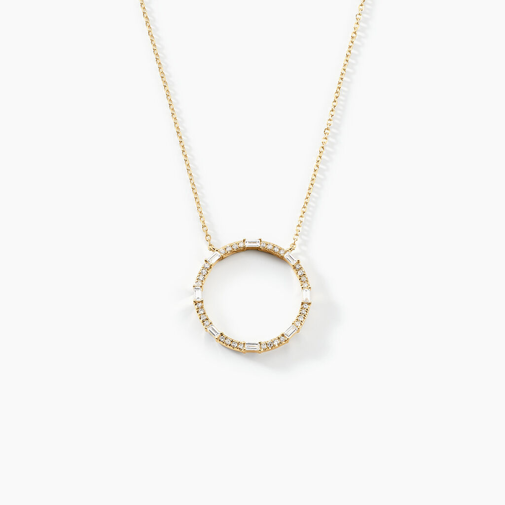 Collier Evgeni Or Jaune Diamant - Colliers Femme | Histoire d’Or