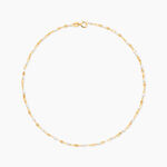 Cha&icirc;ne De Cheville Asteria Or Jaune - Cha&icirc;nes de cheville Femme | Histoire d&rsquo;Or