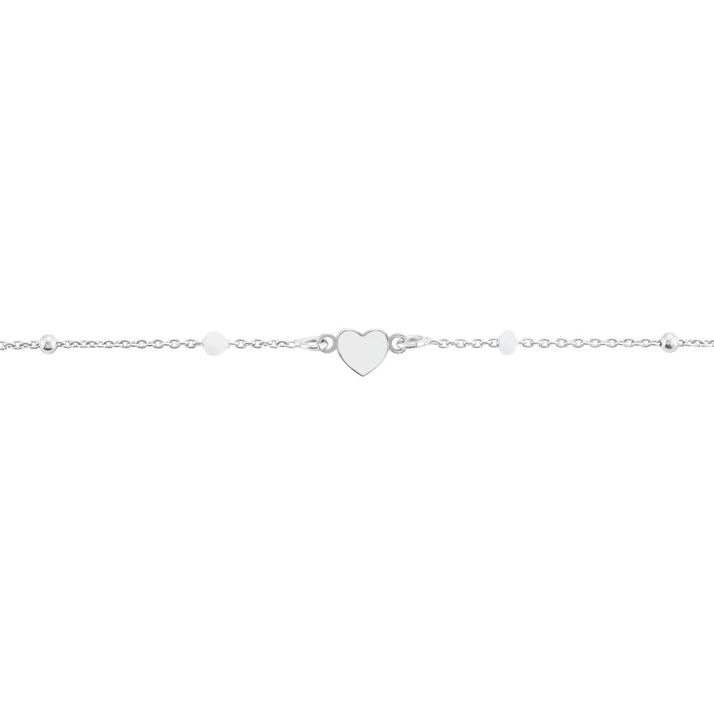 Bracelet Argent Blanc Augustine - Bracelets Femme | Histoire d’Or
