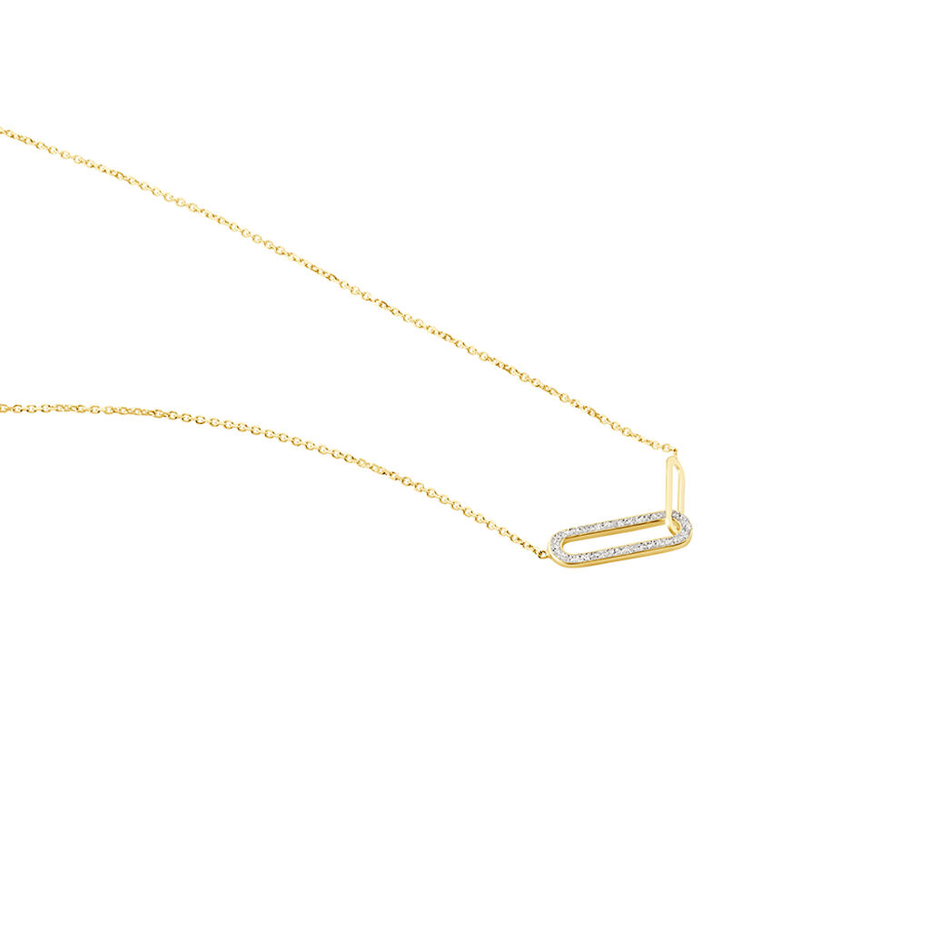 Collier Link Or Jaune - Colliers Femme | Histoire d’Or