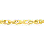 Bracelet Aaron Maille Fantaisie Or Jaune - Bracelets cha&icirc;ne Femme | Histoire d&rsquo;Or