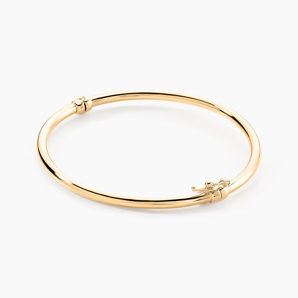 Jonc Cynthia Or Jaune - Bracelets joncs Femme | Histoire d&rsquo;Or