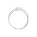 Bague Lyse Argent Blanc Oxyde De Zirconium - Bagues solitaires Femme | Histoire d’Or