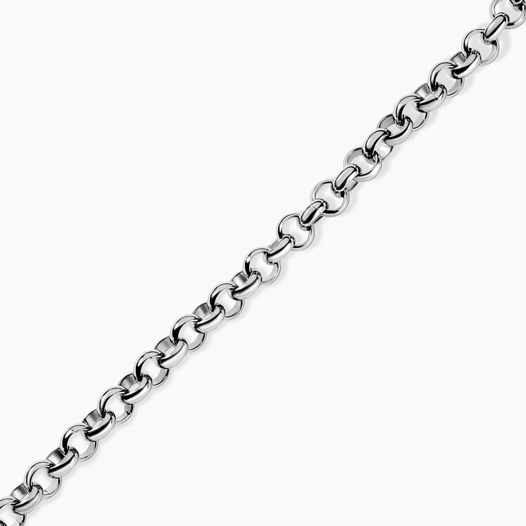 Bracelet Dionyse Acier Blanc - Bijoux sans pierre Femme | Histoire d&rsquo;Or