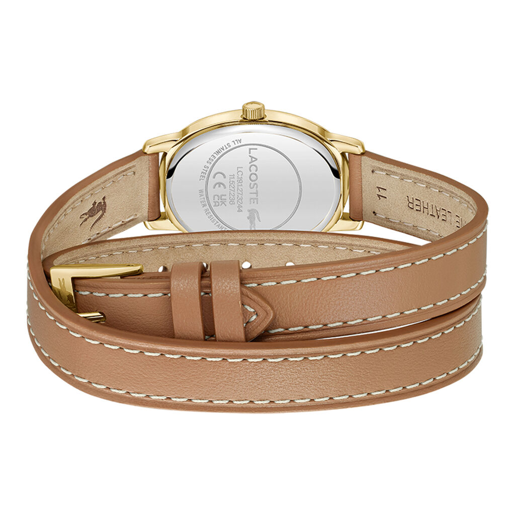 Montre Lacoste Parisienne Dor&eacute; - Montres Femme | Histoire d&rsquo;Or