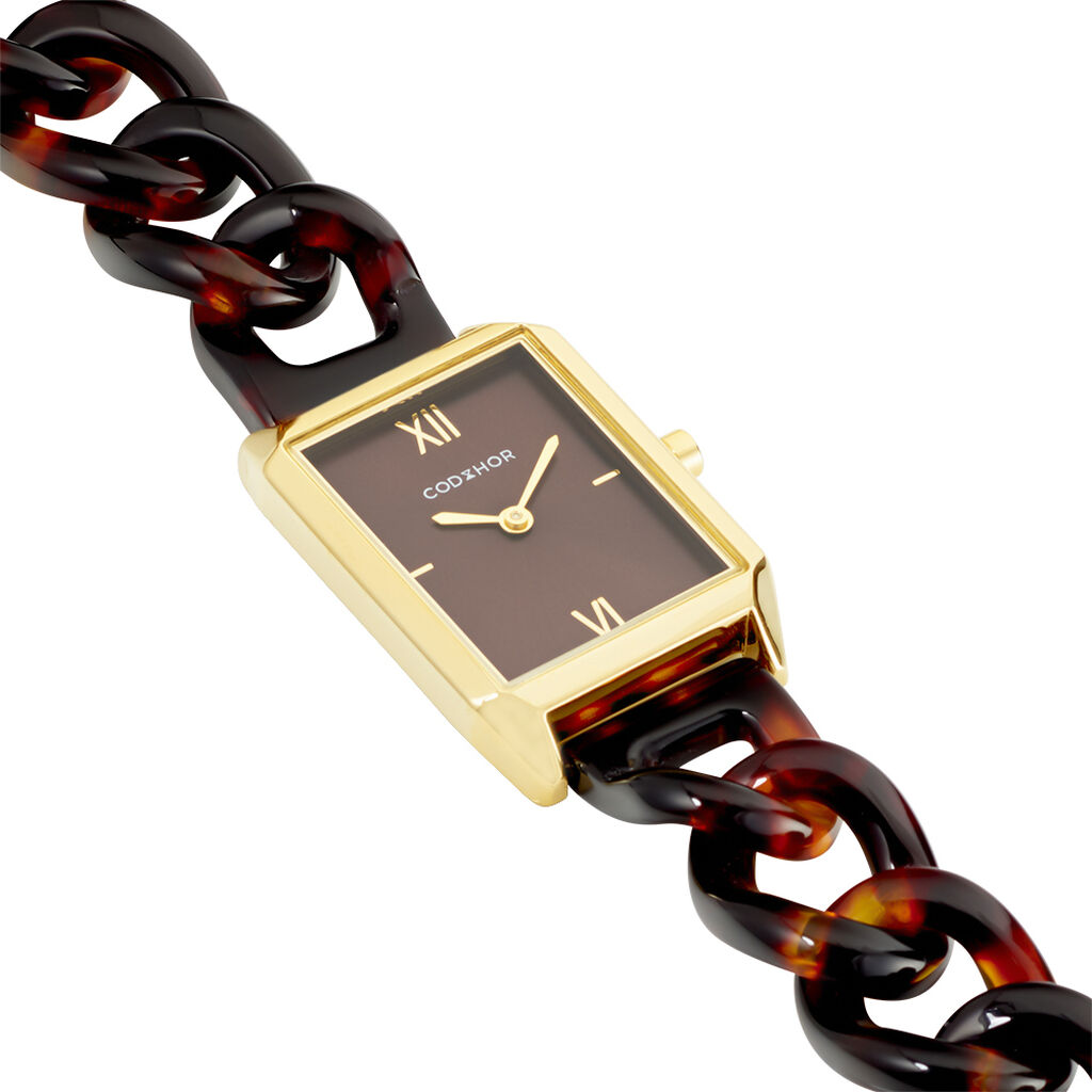 Montre Codhor Arianne Marron - Montres Femme | Histoire d’Or