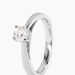 Bague Solitaire Iris Or Blanc Diamant - Bagues solitaires Femme | Histoire d&rsquo;Or