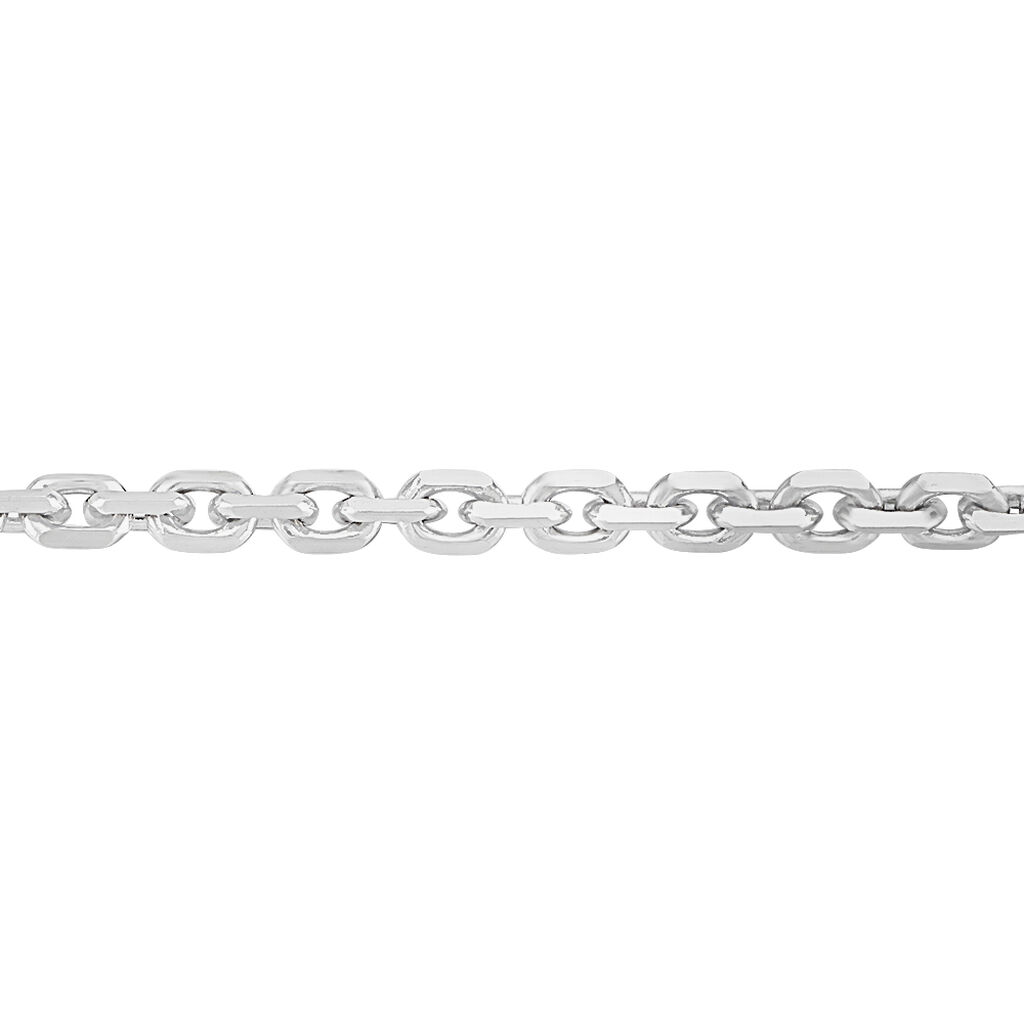 Chaîne Claudine Argent Blanc